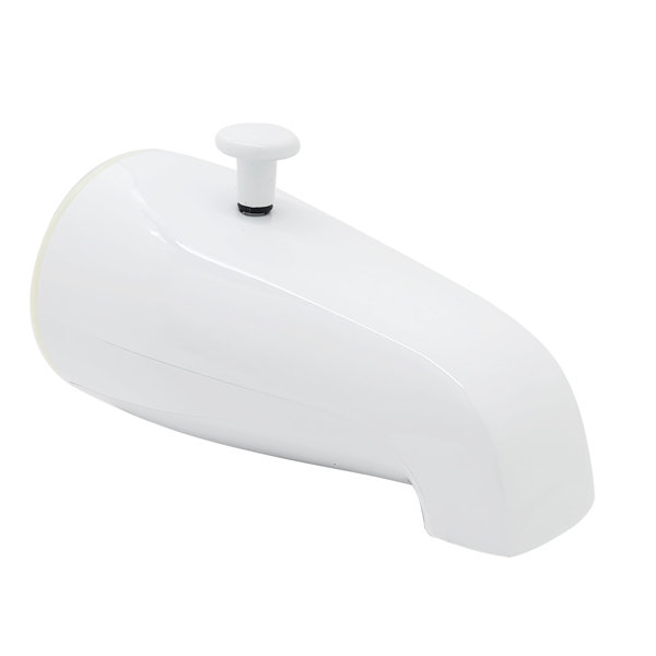 Westbrass 51/4" Rear Diverter Tub Spout with 1/2" or 3/4" IPS Rear Connection Wayfair